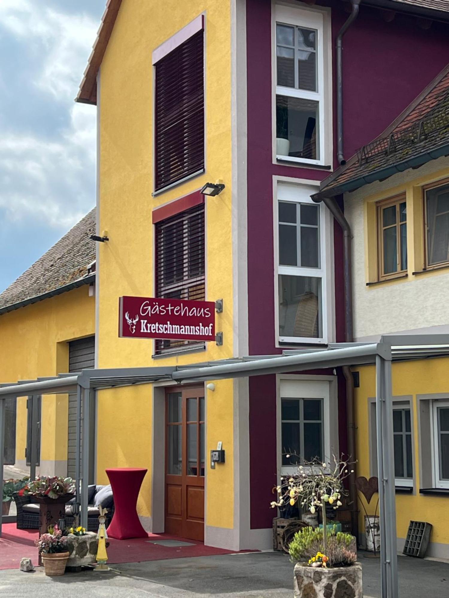 Hôtel Gastehaus - Kretschmannshof à Oberasbach Extérieur photo